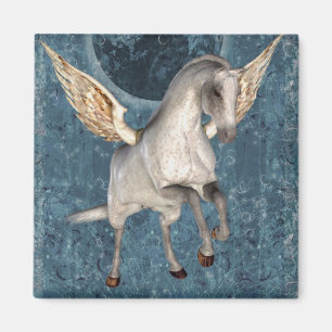 Flygande Pegasus Fantasy Magnet