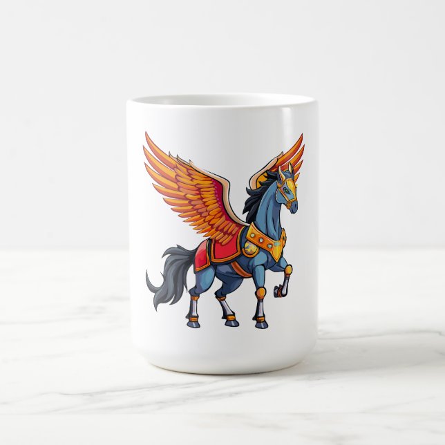 Flygande pegasus kaffemugg (Center)