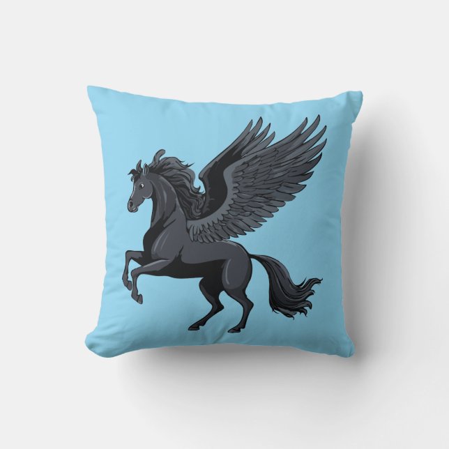 Flygande pegasus kudde (Framsida)