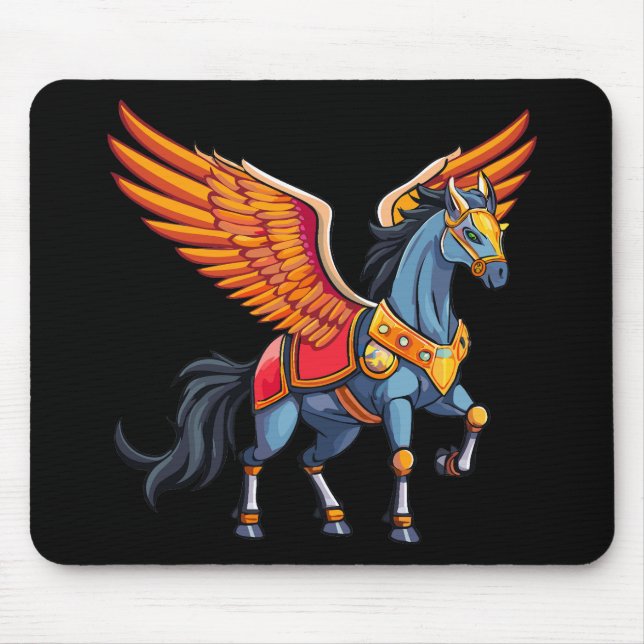 Flygande pegasus musmatta (Framsidan)