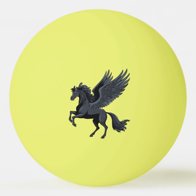Flygande pegasus pingisboll (Framsidan)