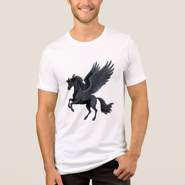 Flygande pegasus t shirt (Framsida)