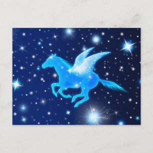Flygande Pegasus Vykort