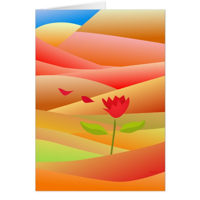 Flygande Petals OBS Kort (Framsidan)