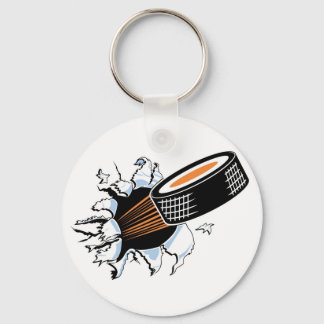 Flygande Puck Nyckelring