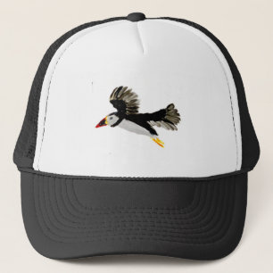 Flygande puffin Art Truckerkeps