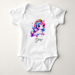 Flygande regnbågsenhörning t shirt