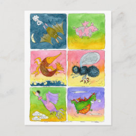 Flygande Sak... Vykort