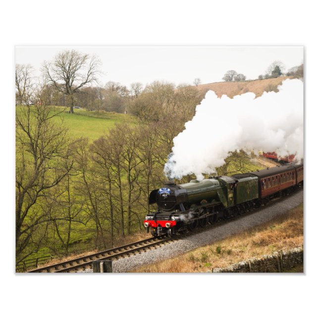 Flygande Scotsman i Goathland Fototryck (Framsidan)