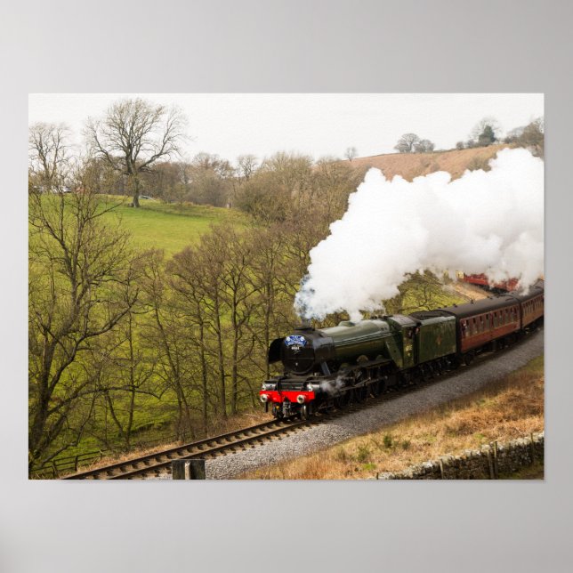 Flygande Scotsman i Goathland Poster (Framsidan)