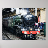 Flygande Scotsman-utskrift, Poster Pappert (projek
