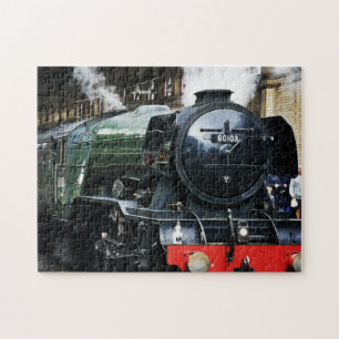 Flygande Scotsman vid Preston Railway Station  Pussel