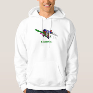 Flygande sköldpadda hoodie
