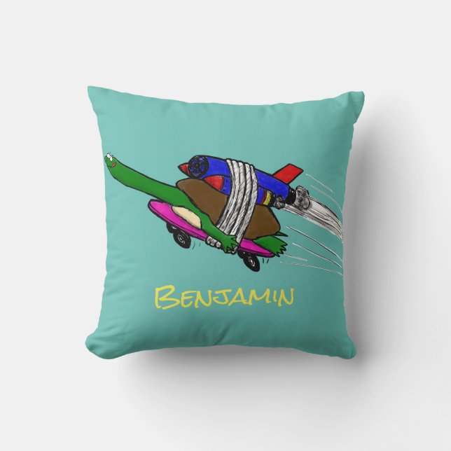 Flygande sköldpadda kudde (Framsida)