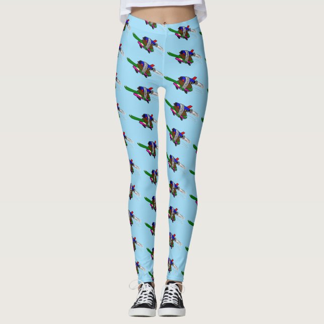 Flygande sköldpadda leggings (Framsida)