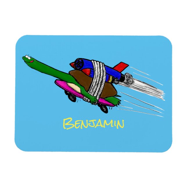 Flygande sköldpadda magnet (Horisontell)