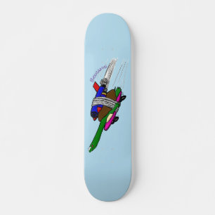 Flygande sköldpadda mini skateboard bräda 18,5 cm