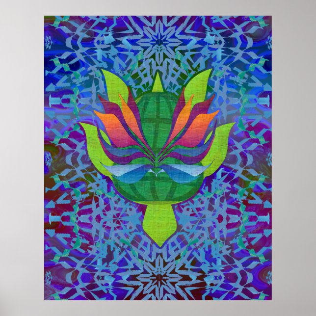 Flygande sköldpadda poster (Framsidan)