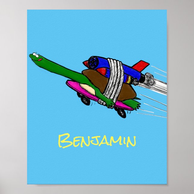 Flygande sköldpadda poster (Framsidan)