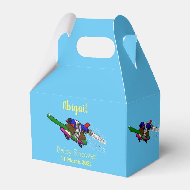 Flygande sköldpadda presentaskar (Framsidan Sidan)