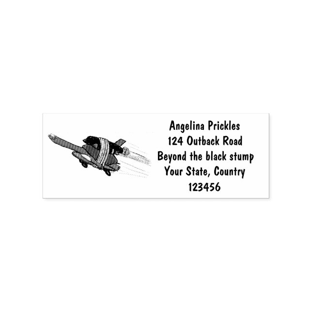 Flygande sköldpadda stämpel (Tryck)