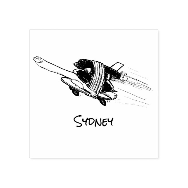 Flygande sköldpadda stämpel (Tryck)