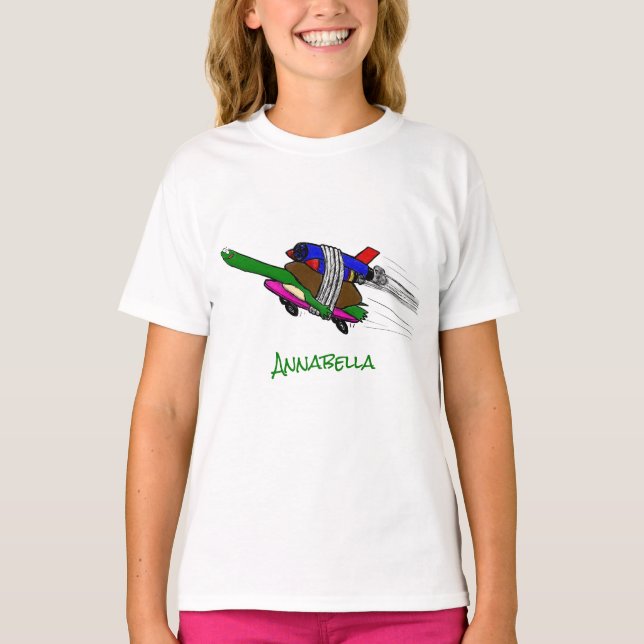 Flygande sköldpadda t shirt (Framsida)
