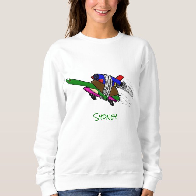Flygande sköldpadda t shirt (Framsida)