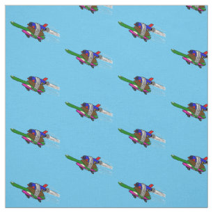 Flygande sköldpadda tyg