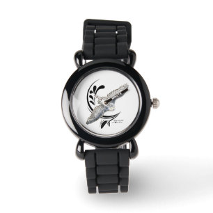 Flygande Snowy Uggla Armbandsur