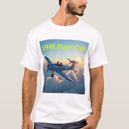 Flygande solnedgång för 77 år sedan t shirt