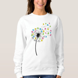 Flygande söta björnar maskrosflöde t shirt