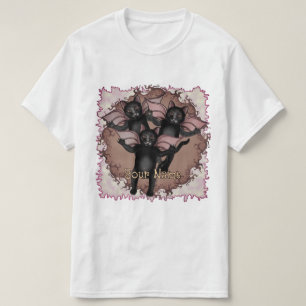 Flygande svarta katter  t shirt