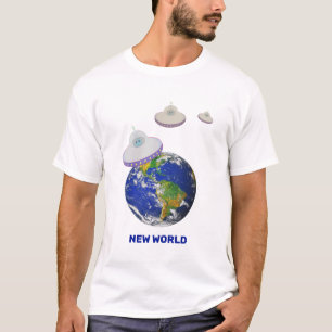 Flygande tefatser runt om i världen T-Shirt