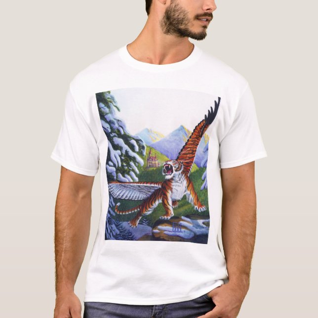 Flygande tiger tee shirt (Framsida)