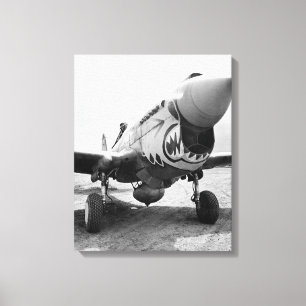 Flygande Tigrar P-40 Warhawk, 1941 Canvastryck