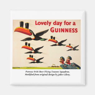 Flygande Toucan Squadron, Berömd Irish öle Magnet