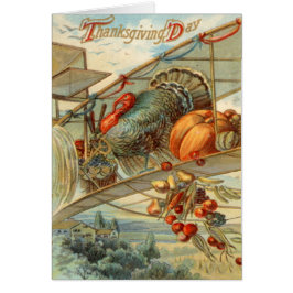 Flygande turkiskt flygplansdockor äppelpärm Maj Hälsningskort