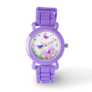 Flygande Vår Butterflies Watch Armbandsur