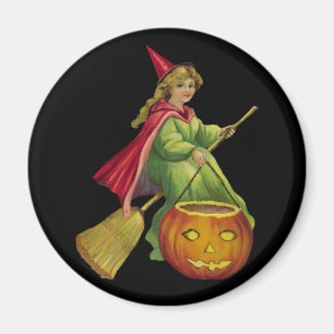 Flygande Witch Magnet