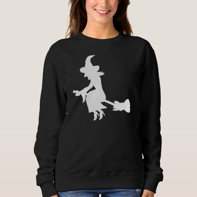 Flygande Witch T Shirt (Framsida)