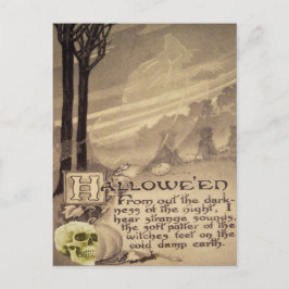 Flygande Witch Vykort