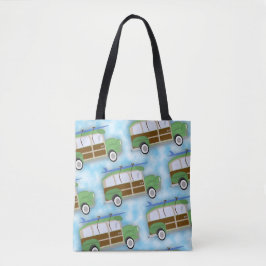 Flygande Woodie Wagons Tygkasse