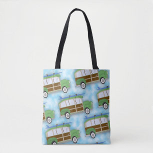 Flygande Woodie Wagons Tygkasse