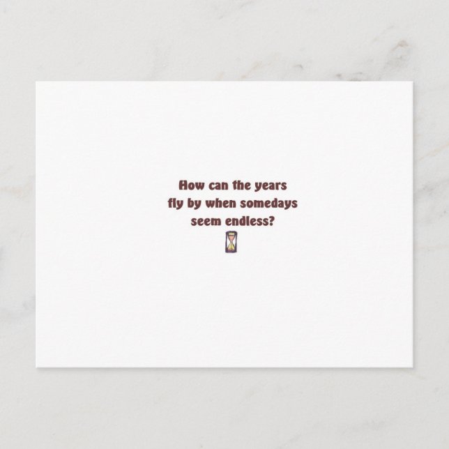 Flygår med vykort (Framsida)