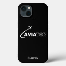 Flygare & Flygplan,Minimalistisk,Initialer för mon