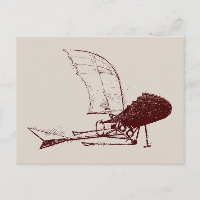 flygare vykort (Framsida)