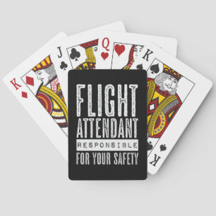 Flygassistent med stadigvarande kabinbesättning casinokort