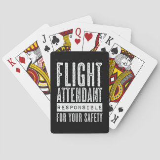 Flygassistent med stadigvarande kabinbesättning casinokort