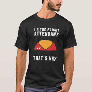 Flygassistenten Steward Stewardes Luft Värdinna Ca T Shirt